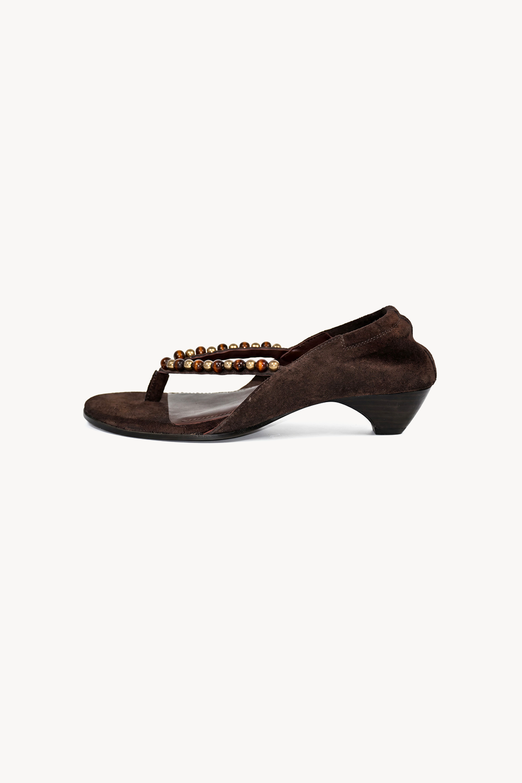 Boheme Thong Sandal, Brown — right
