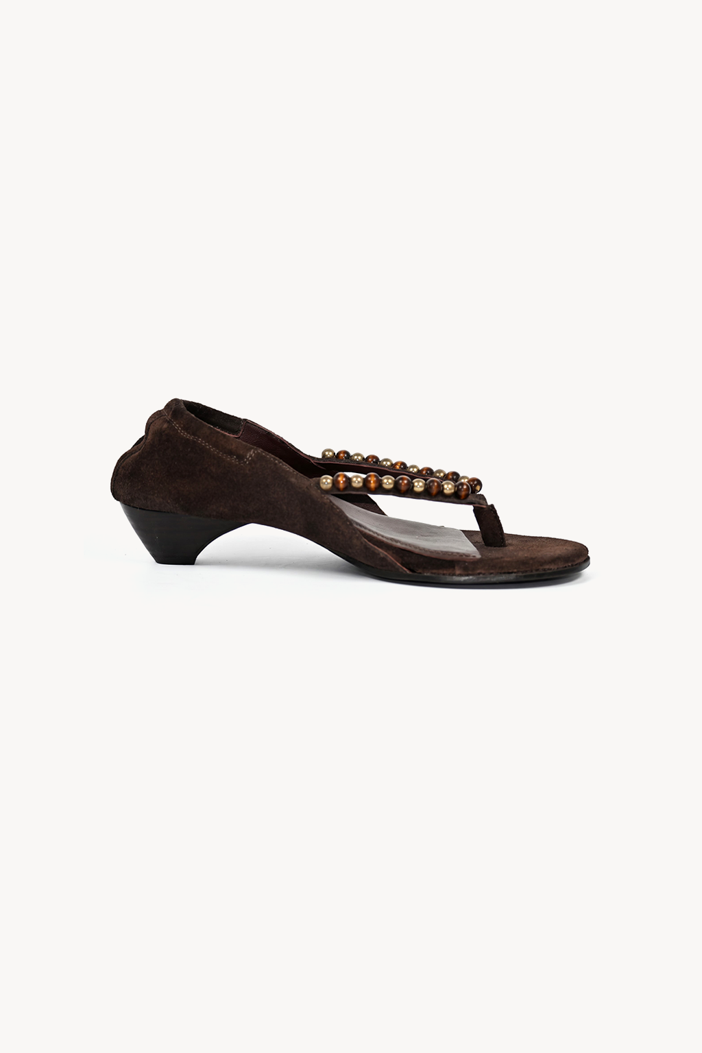 Boheme Thong Sandal, Brown — left