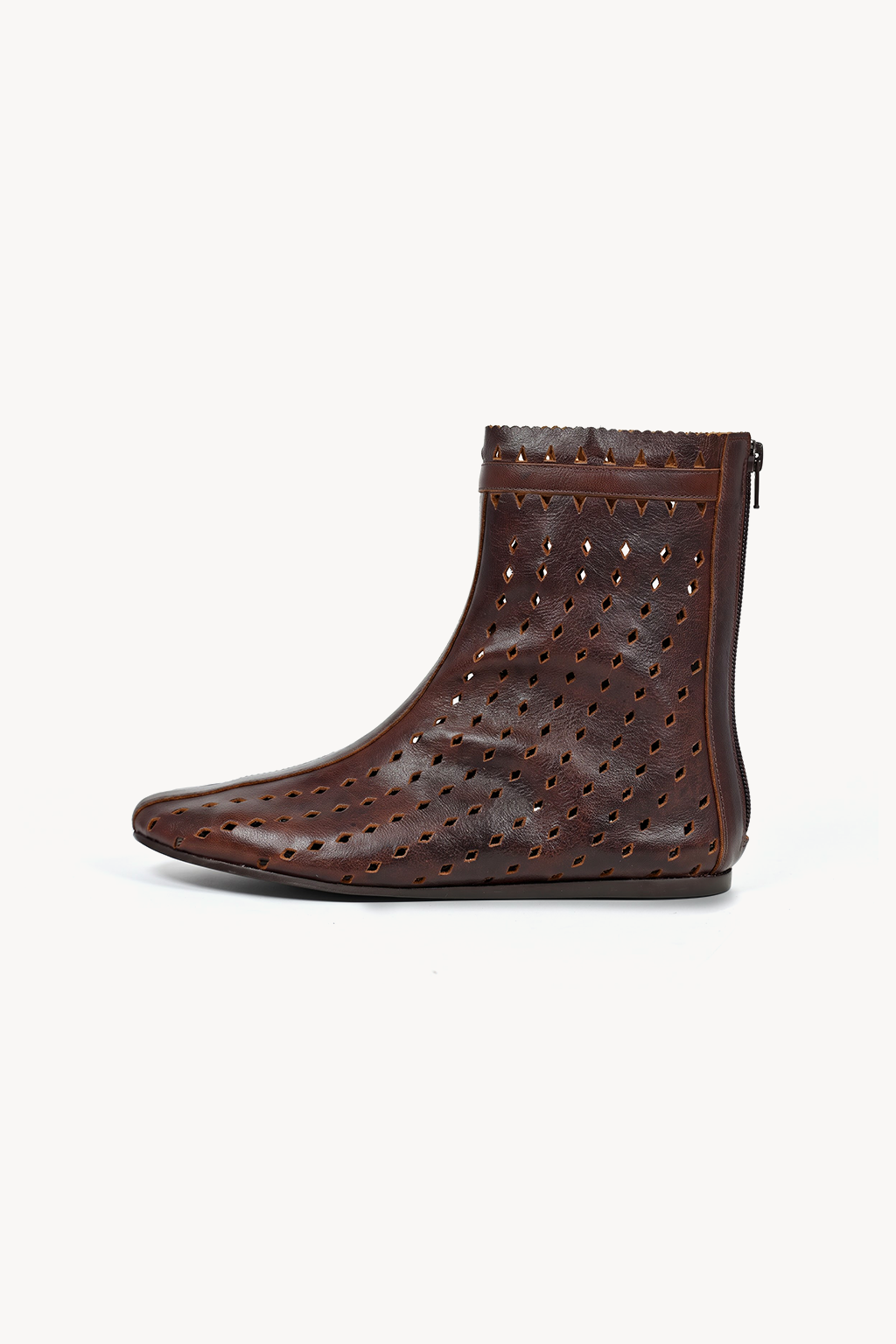 Yekaterina Ankle Boot, Tan — right