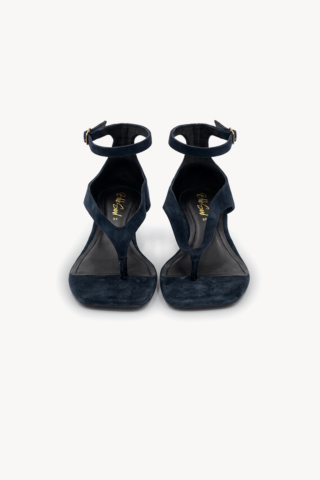 Walton Ankle Strap, Navy — front