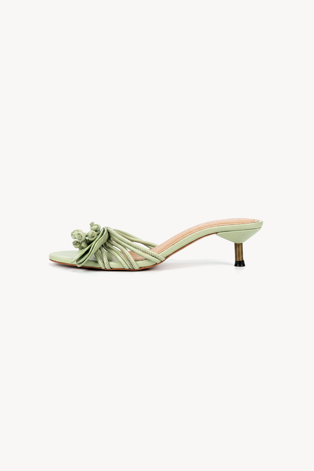 Cascade Knot Mule, Green — right