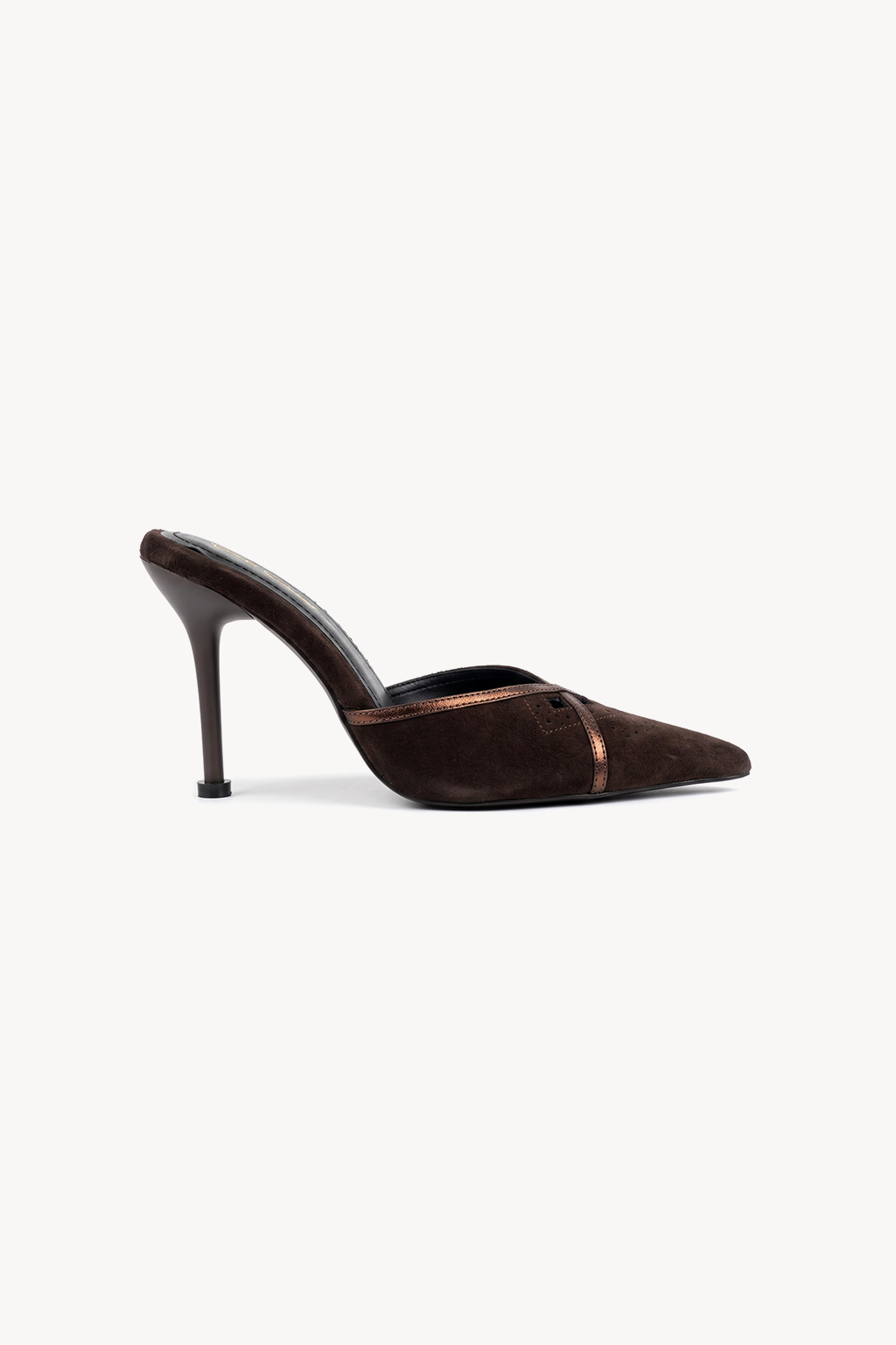 Candid Keyhole Mule, Brown — left