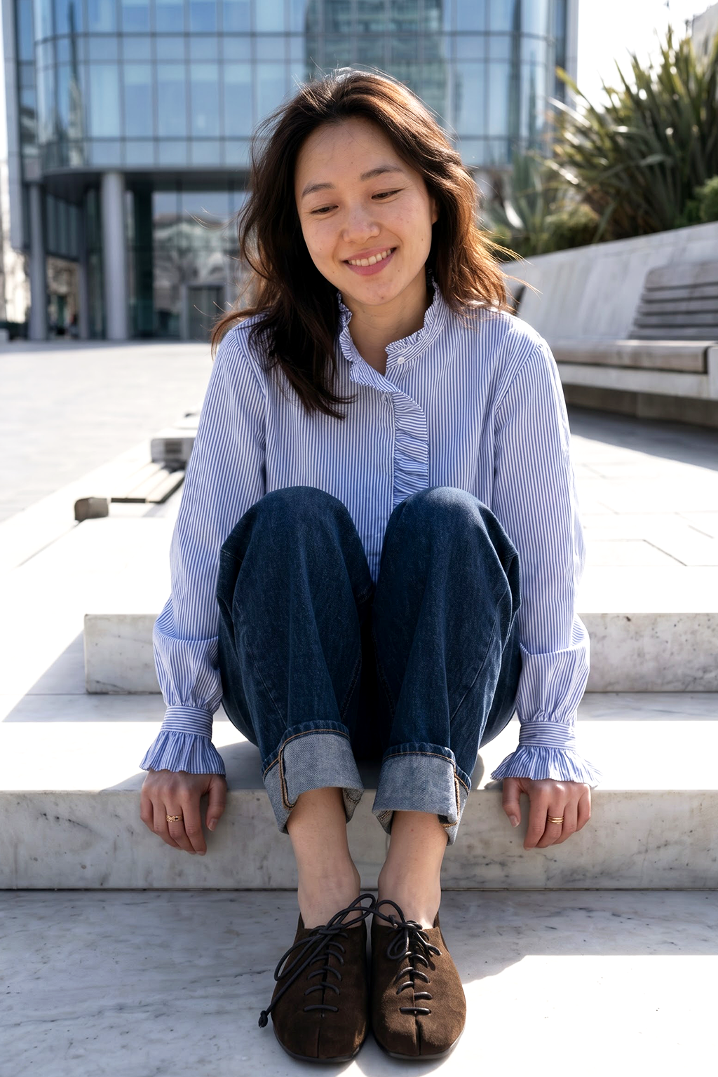 Juliana Loafer, Brown — lifestyle