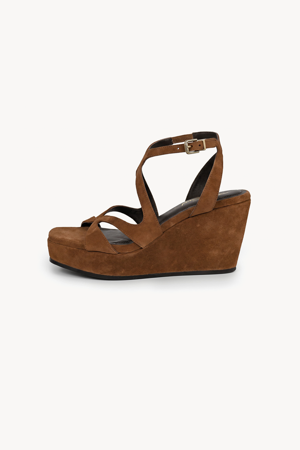 Cascara Wedge Sandal, Tan — right