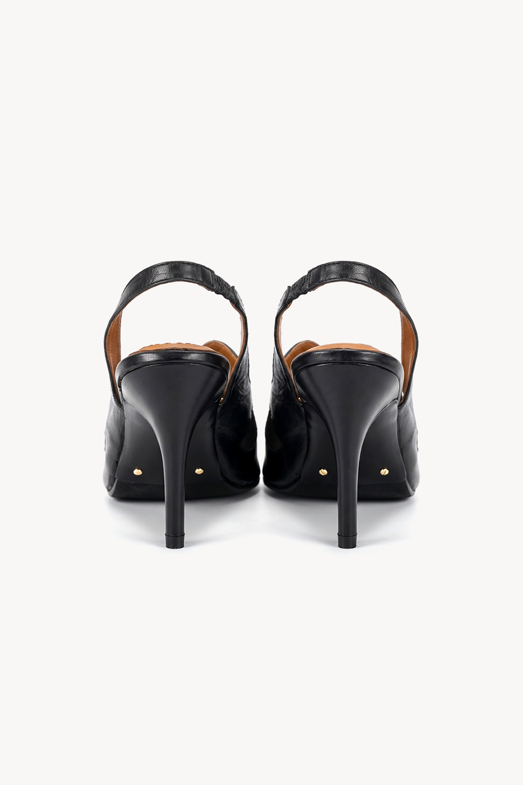 Calandra Slingback Pump, Black — back