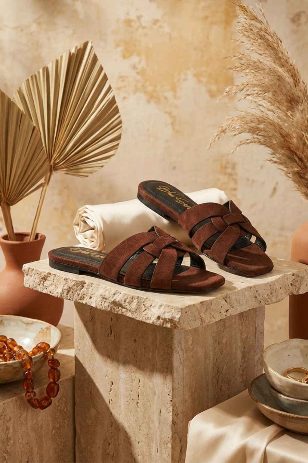 Terravera BS – Artisan Comfort Sandals, Maroon — 08 styled