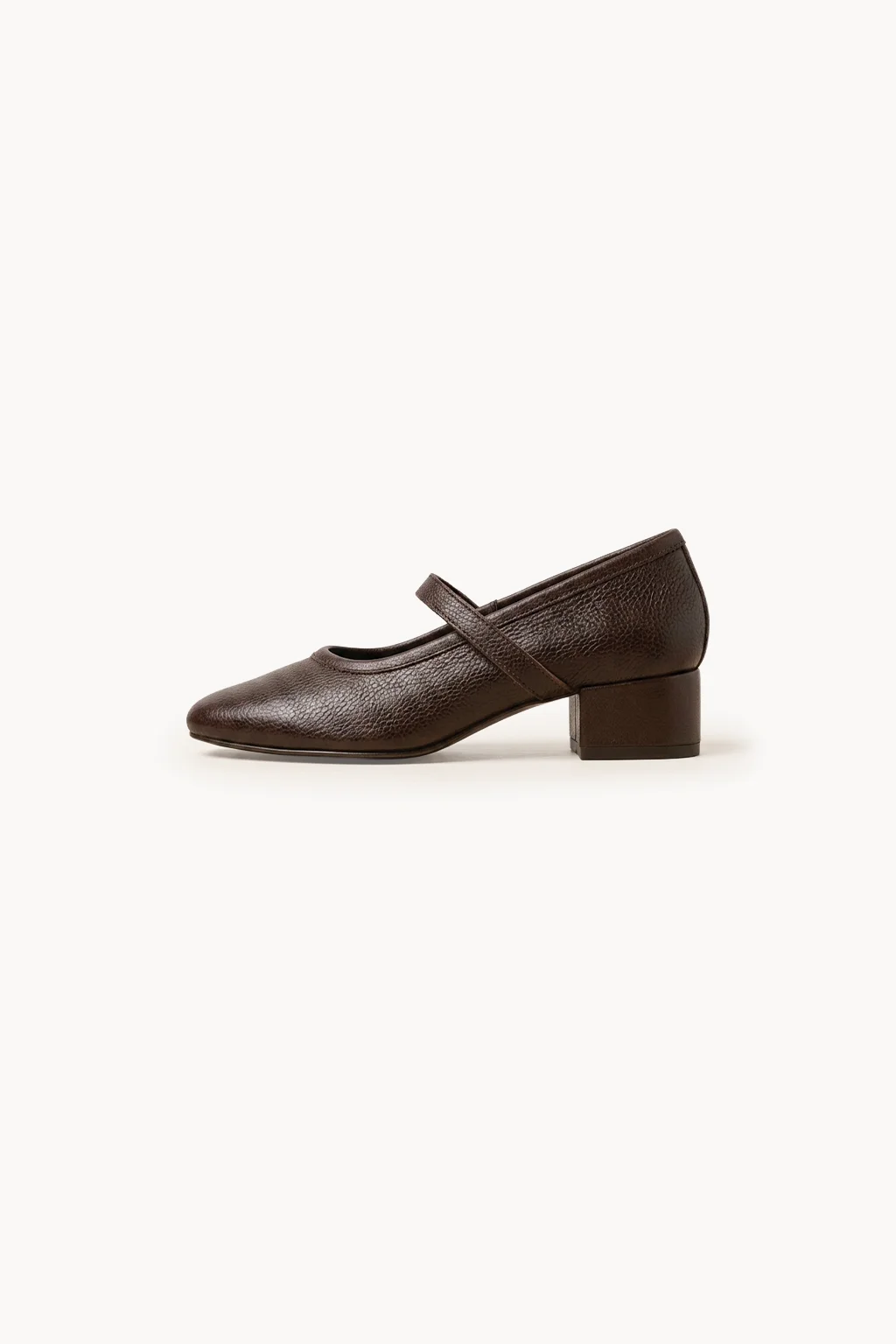 Venezia Classico Ballerina, Deep Brown — 04 side profile 2