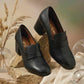leather loafers women
