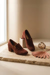 leather loafers women