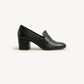 leather loafers women