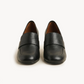 leather loafers women