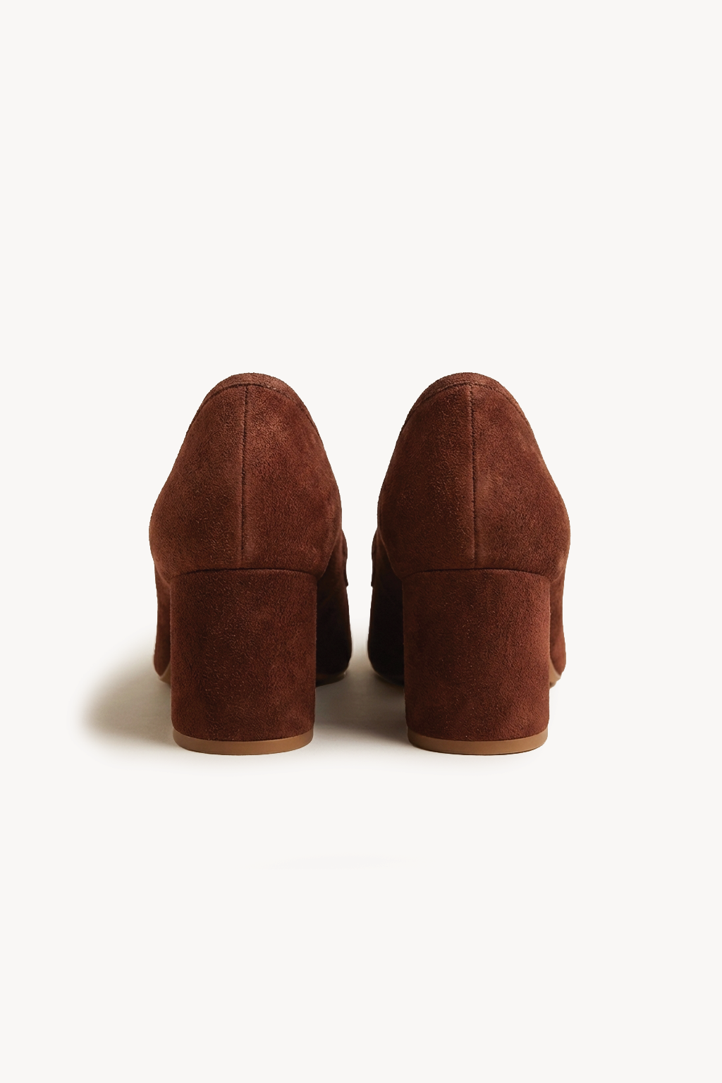 Bellve - Minimal Slip-On Loafers, Maroon — 05 back