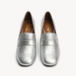 leather loafers women