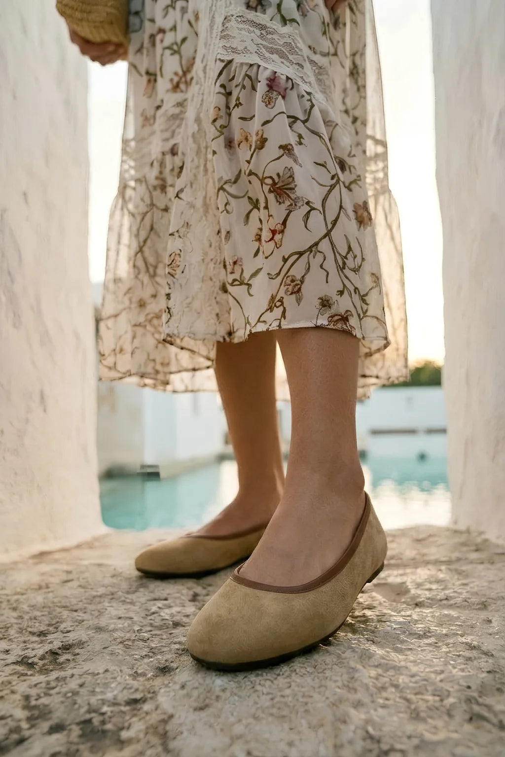 Verona Intreccio, Beige — 06 on the foot