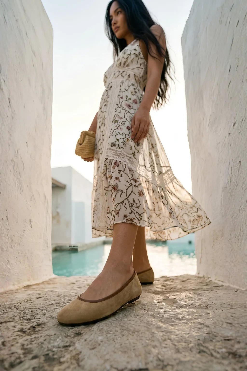 Verona Intreccio, Beige — 07 on model