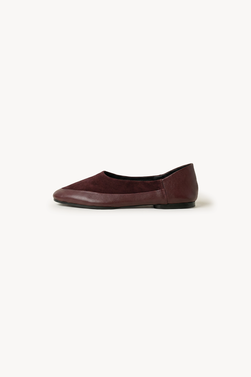 Wyntere Loafer, Burgundy — 02 side profile 2