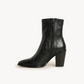 Wintare – Sculpted Leather Ankle Boots