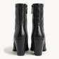 Wintare – Sculpted Leather Ankle Boots