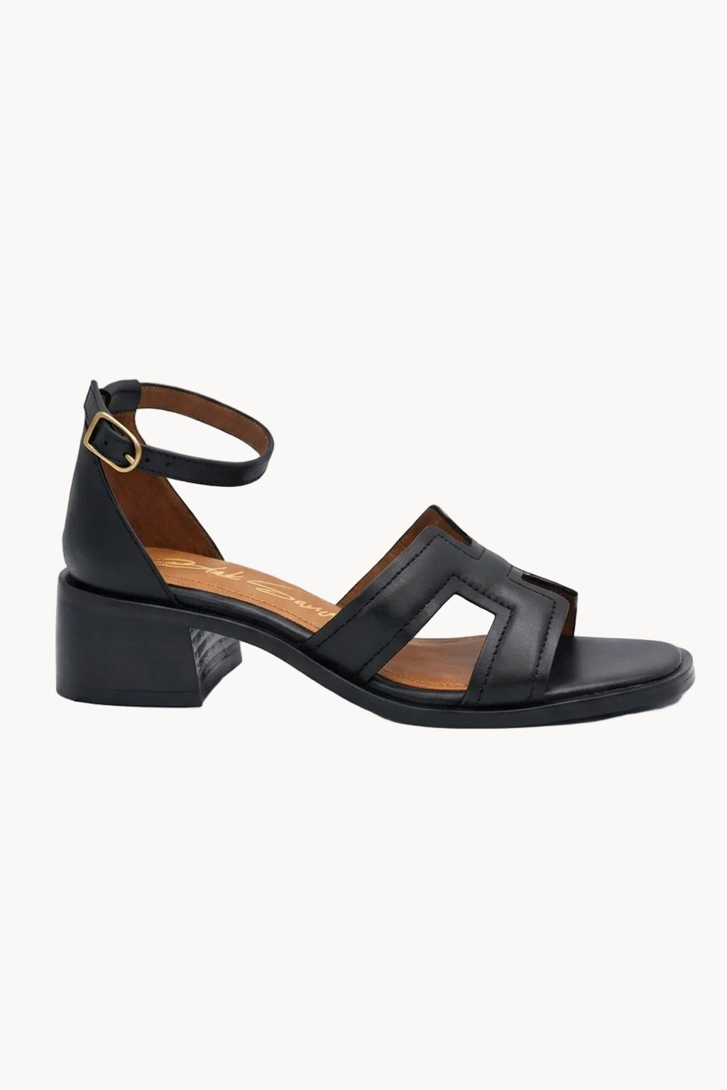 Lumiere Sandal, Black — 01 side profile