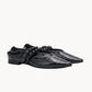 black ballerina shoes
