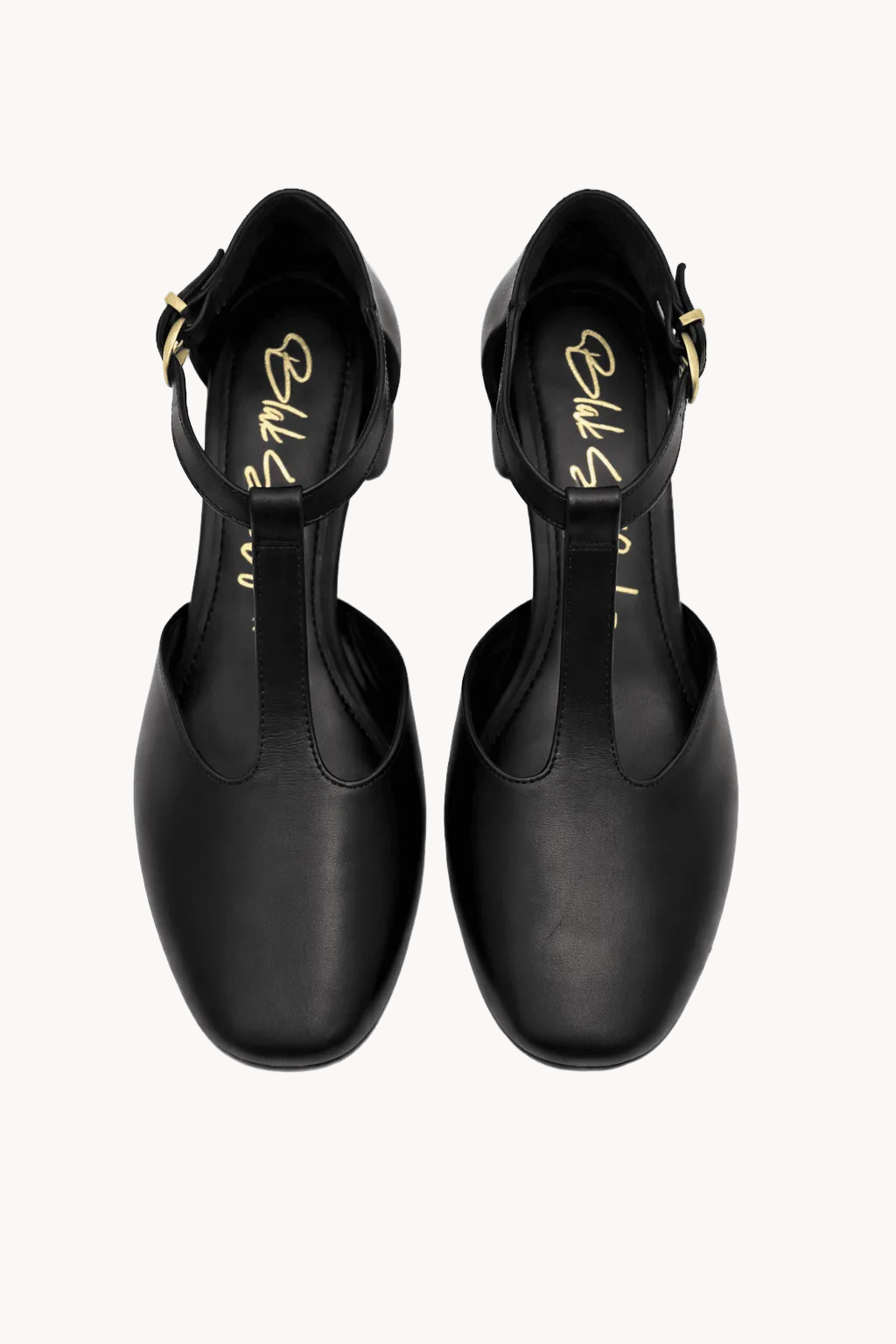 Milano T-Strap Nero, Black — 04 three-quarter