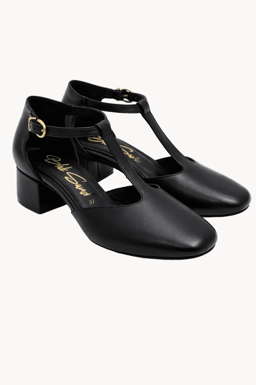 Milano T-Strap Nero, Black — 06 detail