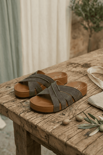 grey flats for wedding