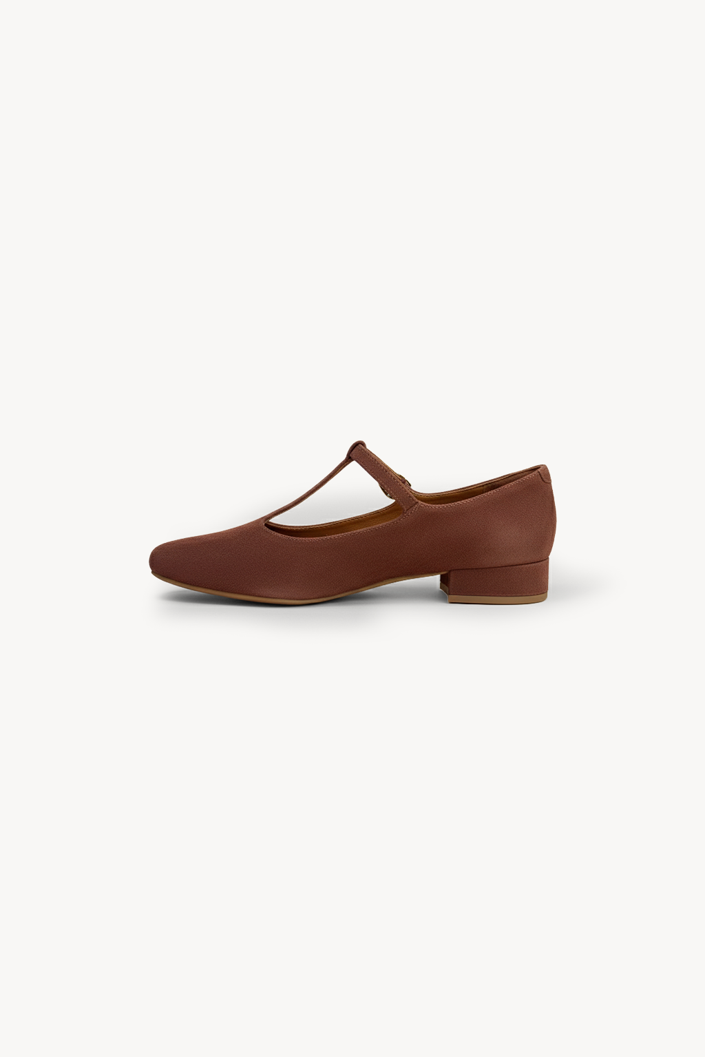Cintra Mary Jane, Maroon — 02 side profile
