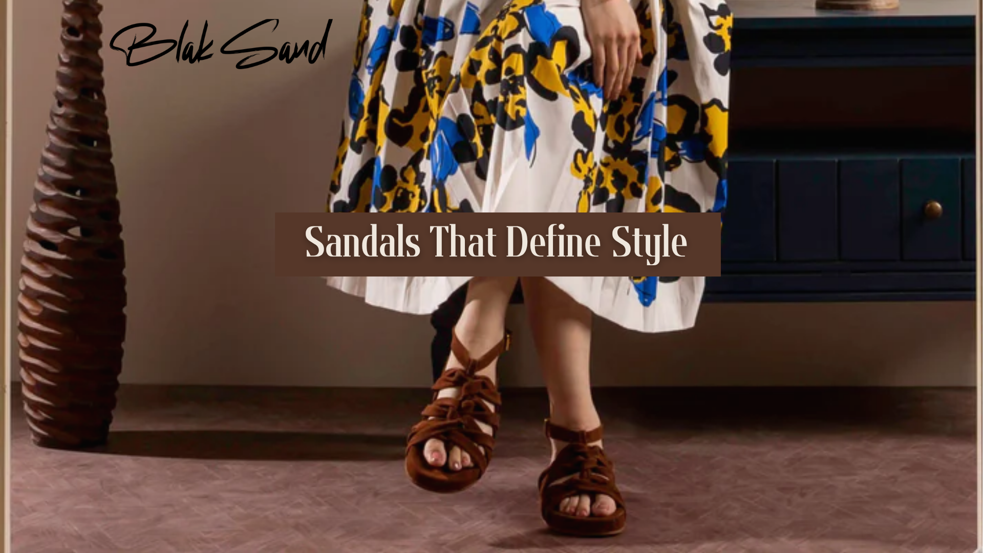 Blak Sand Sandal