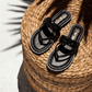 strappy flats andals women